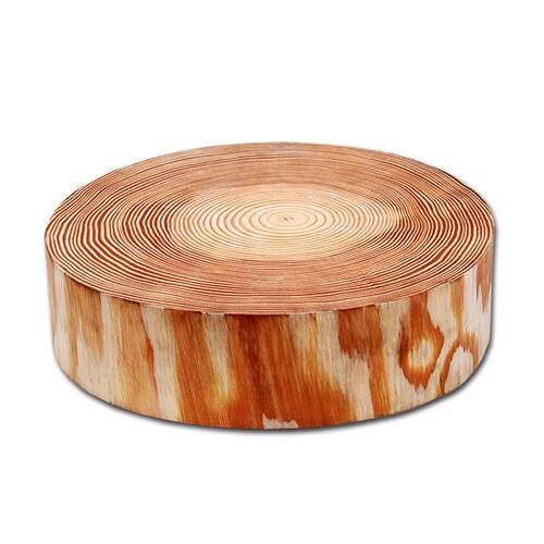 圆形松木砧板实木菜板厨房切菜板刀板酒楼商用剁肉砍骨头菜墩整木