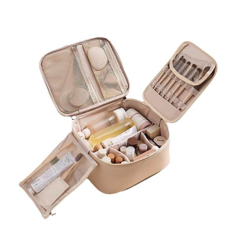 高级感化妆包女2024新款高端便携化妆品收纳盒大容量出行洗漱收纳,收纳整理,其他收纳袋,淘宝优惠券,粉丝福利购,淘宝优惠卷