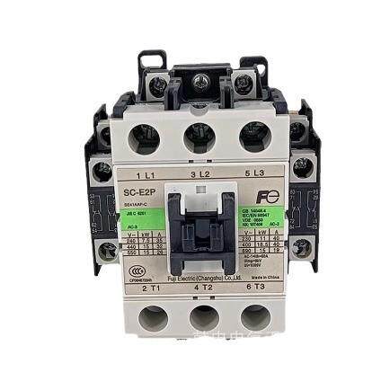 SC-E02P-CFAC220V9A蓝色标原厂常熟富士产地交流接触器