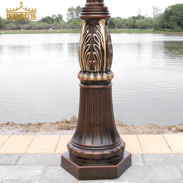 中山欧式家用庭院灯复古防水路灯室外照明景观灯户外灯头灯具