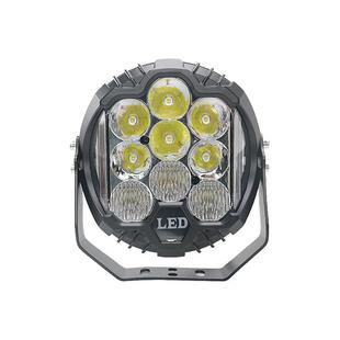 7英寸75w黄白双色LED越野车灯欧美款 汽车工作灯检修灯