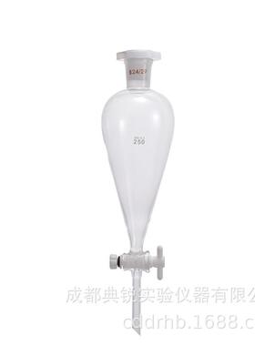 聚四氟梨形分液漏斗60ml/125ml/250ml/500ml/1000ml/2000ML