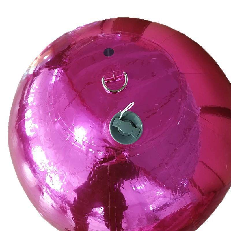充气镜面球气模发光pvc气模幻彩球商场悬挂球装饰球模型