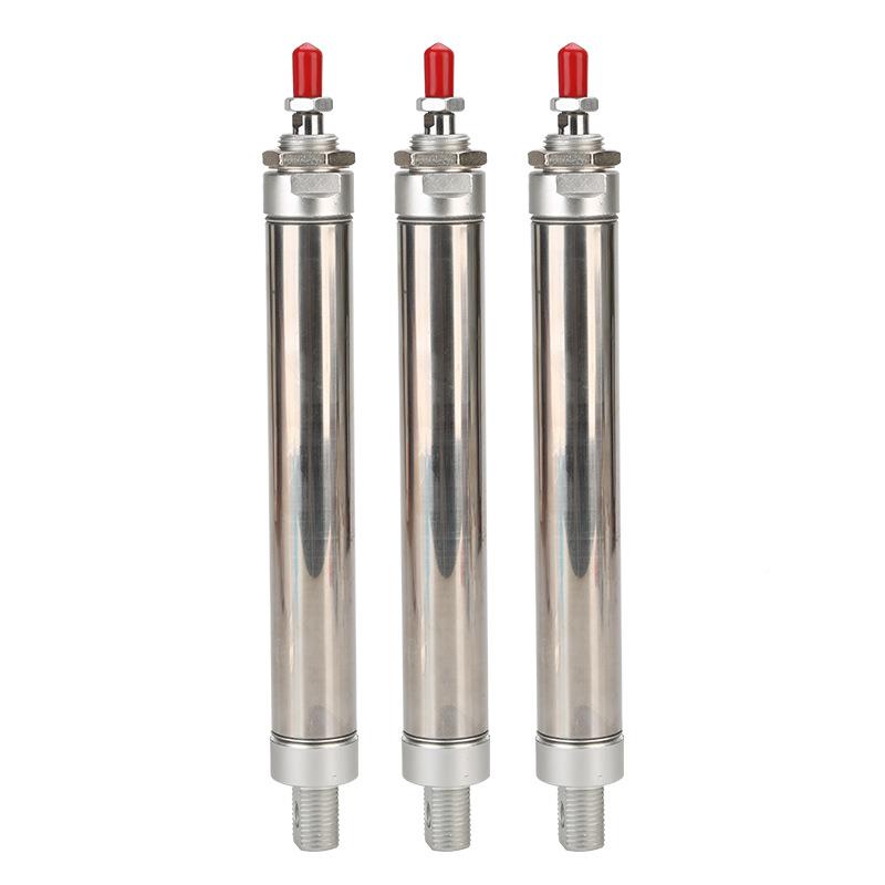 铝合金MAL不锈钢迷你型气缸MA20*5/502/75/100/1准25/150标型紧凑