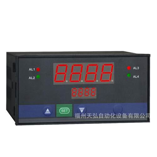 高精度双回路智能数显表全自动温控仪4-20mAPT100双输入
