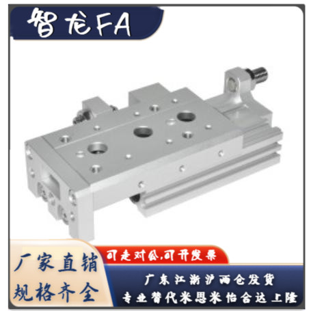 气动滑台 WHA03-20-10-20-30-40-50-75-0-1-2-N-AS-AT-A-BS-BT-B
