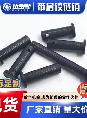 带肩铰链销HCMG HCLGN8 10 12-18 20 22 24 25 30 35开口销固定型