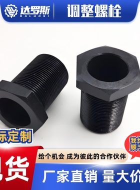 空心调整螺栓螺丝 PAX01 PAX31 LVFBM LVBM8 10 12 16 20通孔螺丝