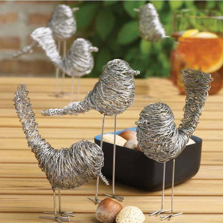 手工铁丝灯笼骨架挂画窗帘晾衣绳防锈雕塑动物模型花艺架构支撑