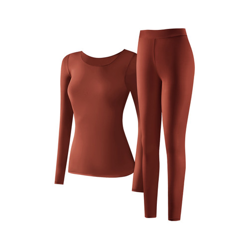 蕉轩无痕保暖内衣女套装