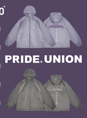 PRIDE UNION骄傲集结3M反光印花后背拼接透气凉感科技防晒服