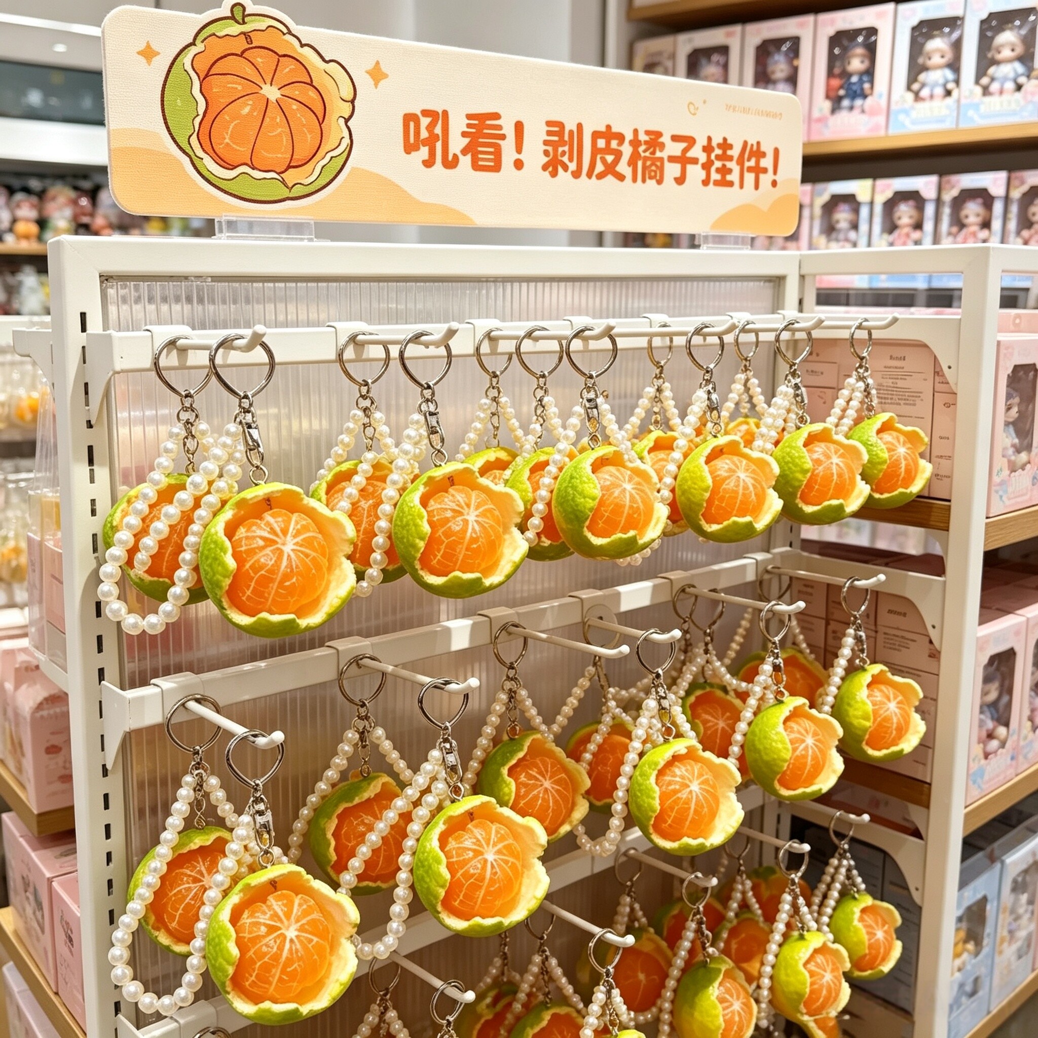 万事大橘！仿真剥皮橘子