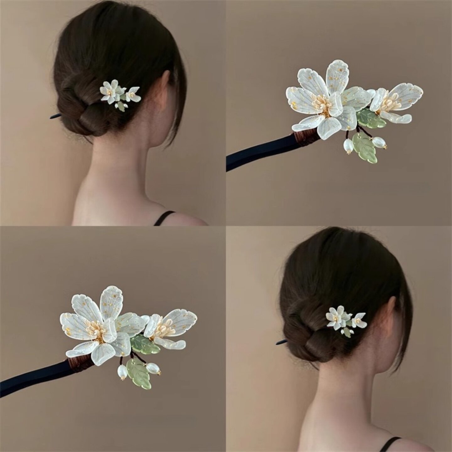 发簪女复古高级感汉服头饰盘发器