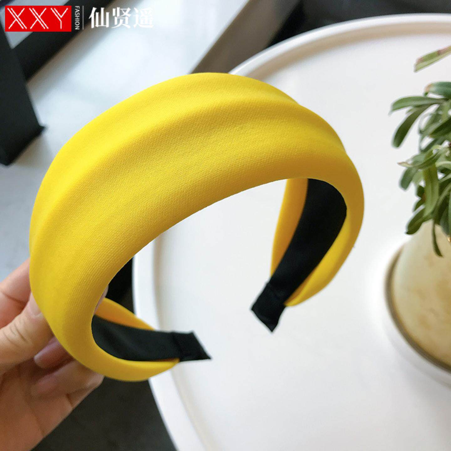 昆凌同款宽版发箍复古宽边头箍女