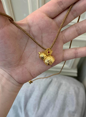 祥云如意葫芦编织绳项链新中式精