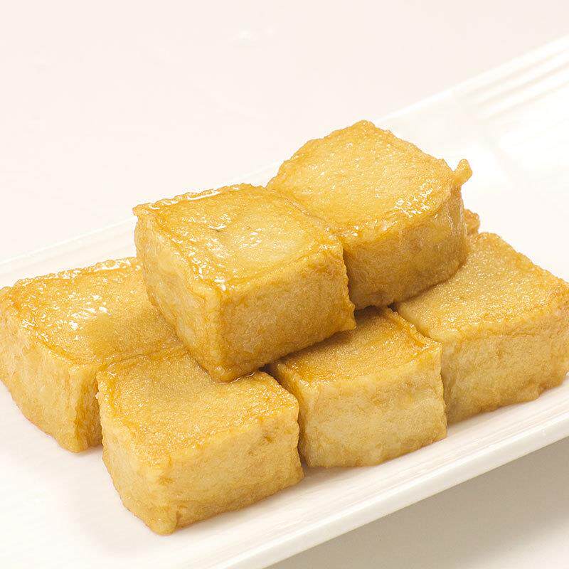 鱼豆腐500g商用鱼丸便利店关东煮生鲜超市咖喱鱼豆腐特惠火锅食材