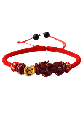 女款手串JIEMIQIA朱砂