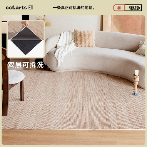 CCF可拆洗地毯珍珠绒款式客厅毯