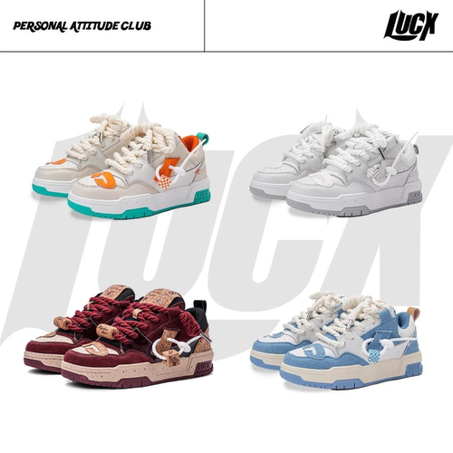 lucx低帮休闲鞋面包鞋耐磨