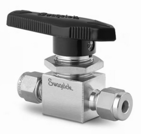 世伟洛克SS-43GS6MM不锈钢40G系列直通球阀1.4 Cv 6 mm卡套管接头