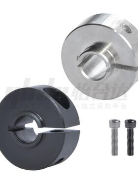 FBG12-D15-S18开口型凸台固定环带台阶挡圈光轴锁紧环轴承止推环