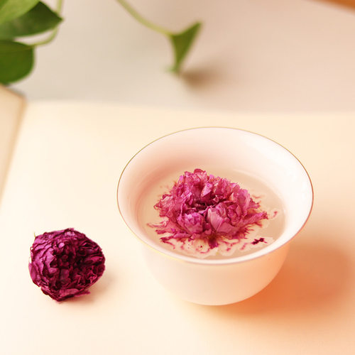 山东平阴玫瑰花冠大朵花茶玫瑰花冠茶瓶装冻干玫瑰花冠
