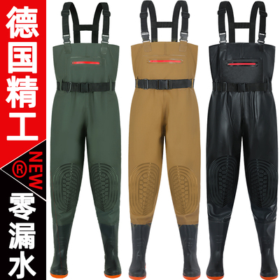 德国下水裤半身防水衣服雨裤雨鞋