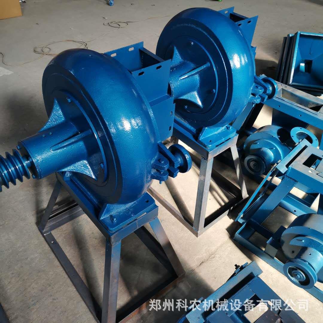 厂家养生用五谷杂艾粮磨粉机齿式草秸提艾绒粉KN400碎设秆备爪粉
