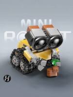 Wall-e building block robot Star Wars robot assembly children's science and technology educational boy building block model toy thumbnail 4