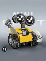 Wall-e building block robot Star Wars robot assembly children's science and technology educational boy building block model toy thumbnail 6