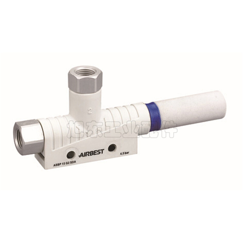 原装Airbest管型负压产生器真空发生器ASBP15-G2-SDA