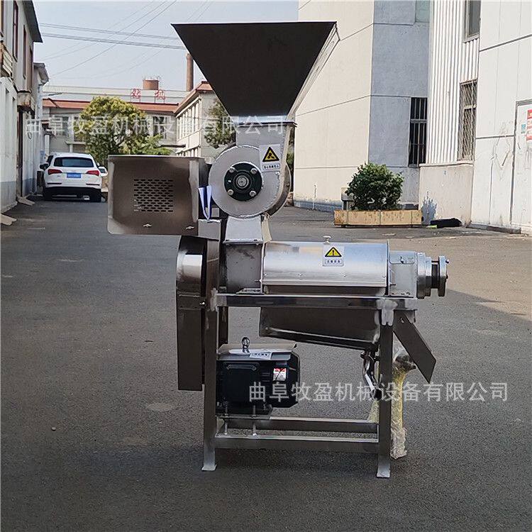 大型苹果梨果汁饮料榨汁机 胡萝卜柠檬破碎榨汁机 树莓青梅去核机