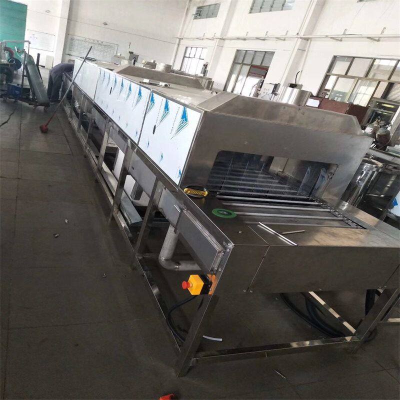 江门快速弯头除油超声波清洗机 通过式超声波清洗设备厂家