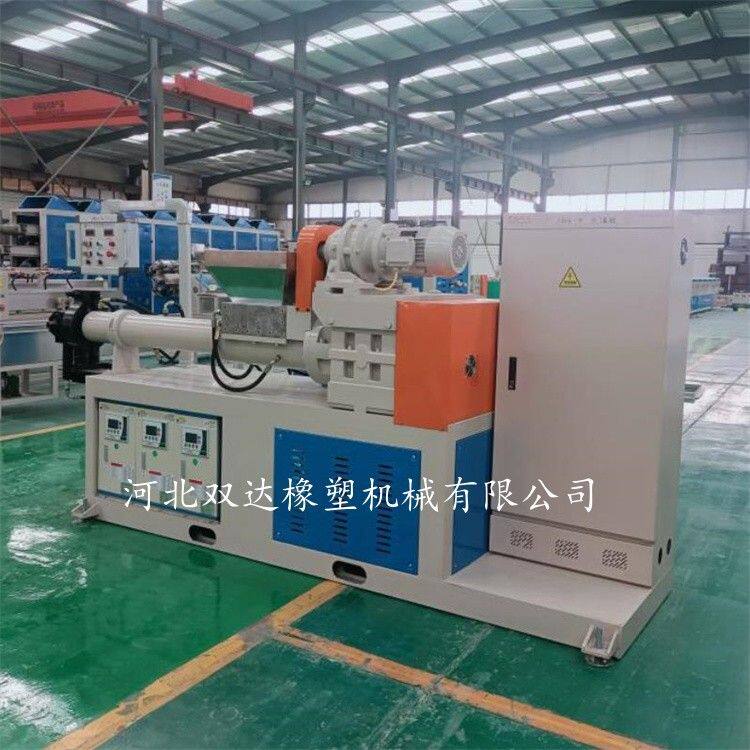 全新设备丁基自粘胶条生产线汽车建筑橡胶条挤出机厂家