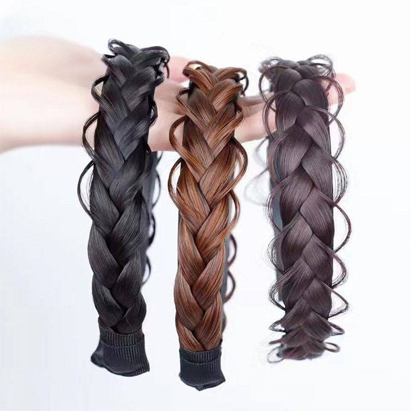 麻花辫假发发箍头饰手工鱼骨辫头箍网红新款颅顶发箍麻花辫女,美发护发/假发,其它假发,淘宝优惠券,粉丝福利购,淘宝优惠卷