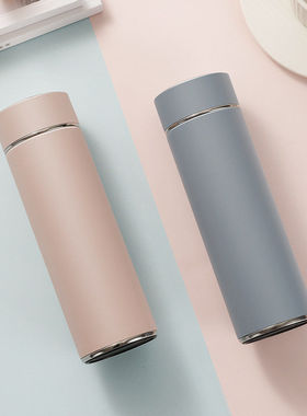2025新款316不锈钢女士颜值泡茶杯大容量茶水分离保温杯