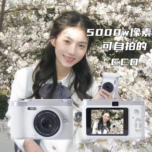 网红爆款一亿双摄高清像素复古校园学生自拍平价入门ccd数码相机