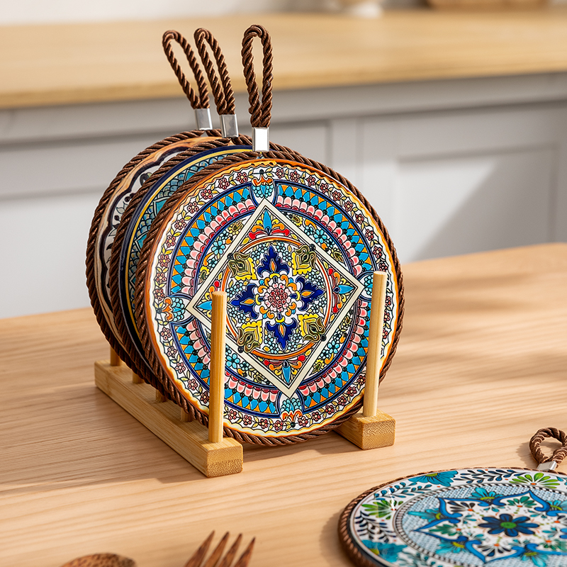 Retro heat insulation pad, table anti-scald pad