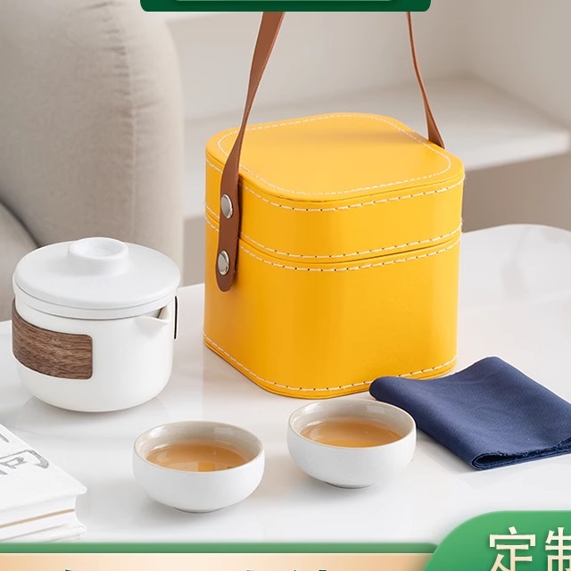 Chinese Kung Fu Tea Set glass Portable Teapot Set