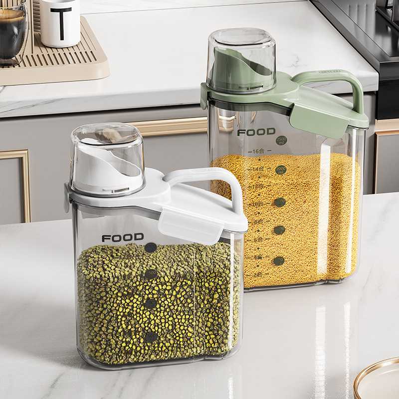 Plastic Hygienic Sealed Can Durable Storage Container