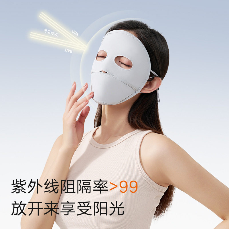 防晒面罩全脸女夏季骑车