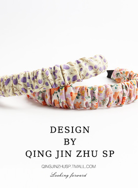 清瑾珠发箍布甜美高颜值