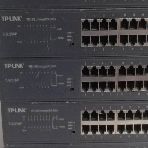 二手TP-LINK  TL-SL1218MP  16FE+2