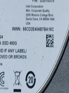 英特尔3510/3500-480GB固态硬盘，坼机包好 喜欢