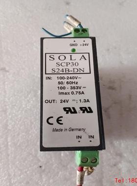 【非标价】SOLA开关电源，SCP30 S24B-DN, 实物图，成色