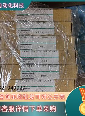 现货4KB119-00-D2-DC24V,CKD电磁阀
