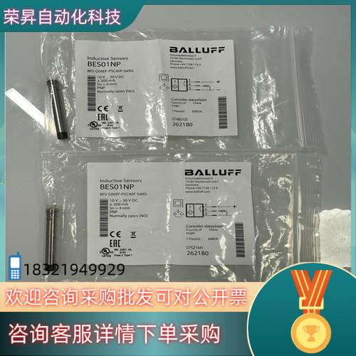 现货巴鲁夫 BES01NP