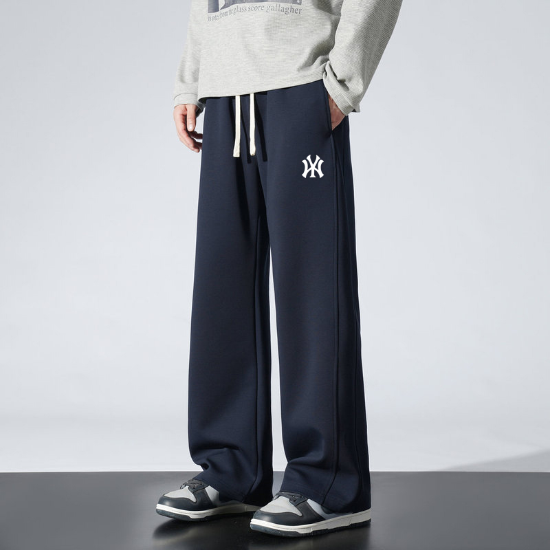 商场同款 | 奥莱精选2025美式秋冬纯棉卫裤男女宽松运动直筒长裤