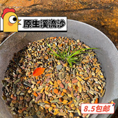 原生缸溪流石鱼缸造景底沙天然溪流沙底砂专用水草装 饰铺底砂石子