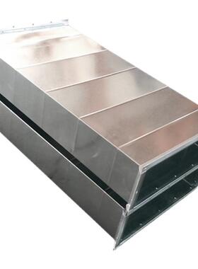 镀锌风管通风排烟排尘管道白铁皮风管共板法兰工业镀锌钢板风管